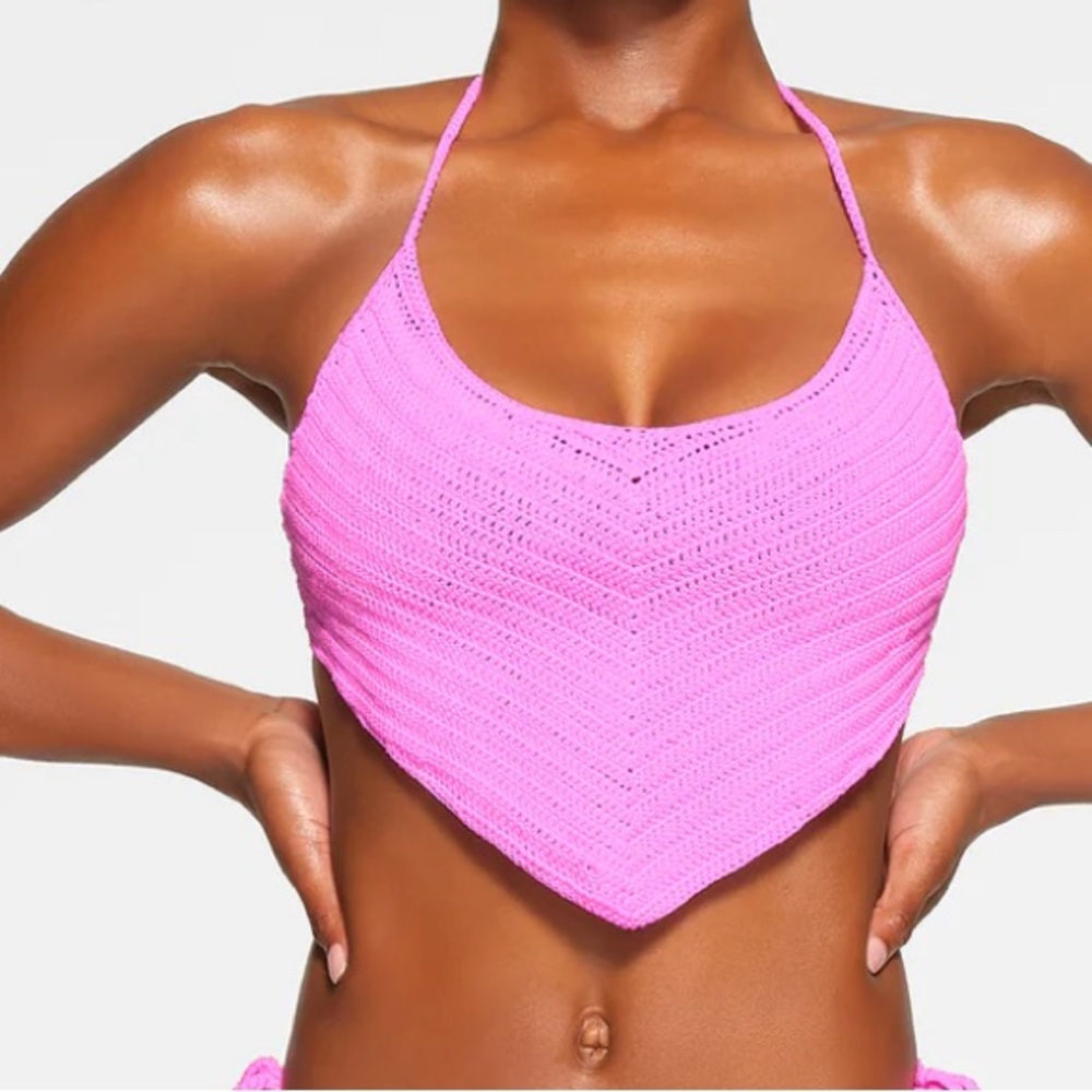 Skim Crotchet Swim Top